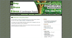 Desktop Screenshot of greybrucebrick.ca